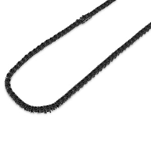 Core CZ One Row Black Chain