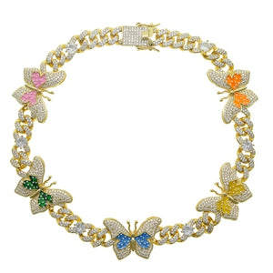 Lumen Caeli Butterfly 12mm Cuban Choker