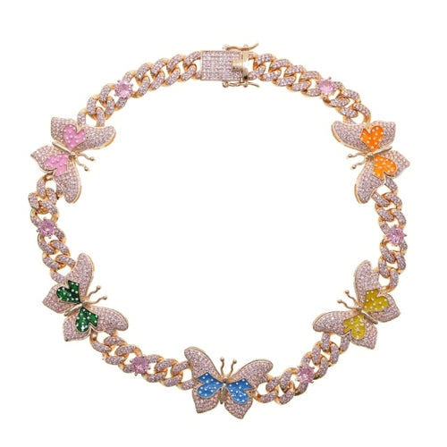 Lumen Caeli Butterfly 12mm Cuban Choker