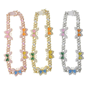 Lumen Caeli Butterfly 12mm Cuban Choker