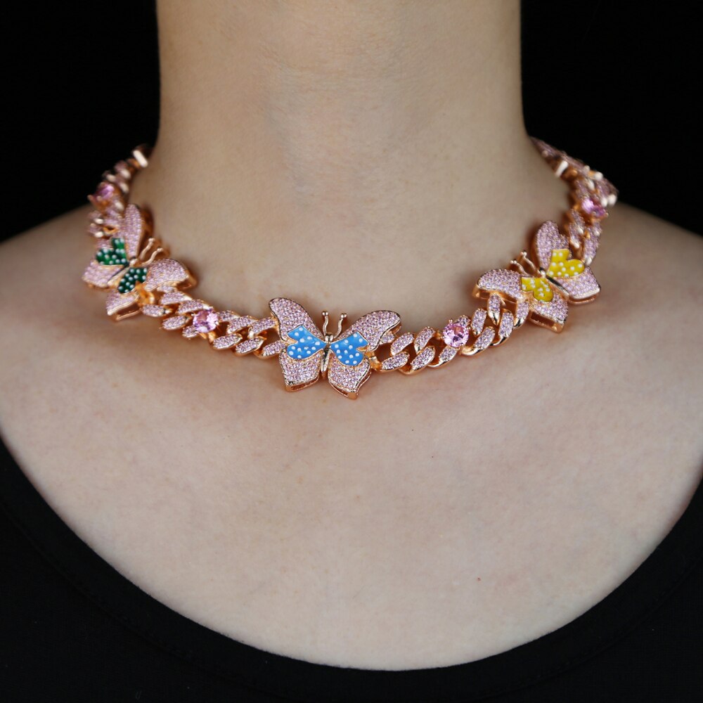 Lumen Caeli Butterfly 12mm Cuban Choker