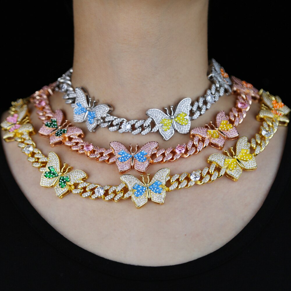 Lumen Caeli Butterfly 12mm Cuban Choker