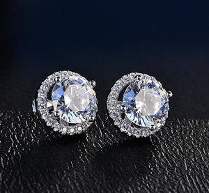 Halo Stud Earrings