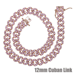 Gypsy 12mm Rose Gold Cuban