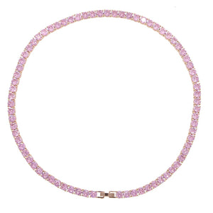 Belle 5mm Rose Gold Tennis Chain