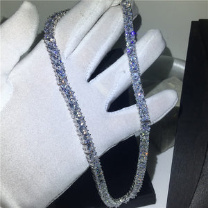 Gaze Princess Cut Tennis Chain