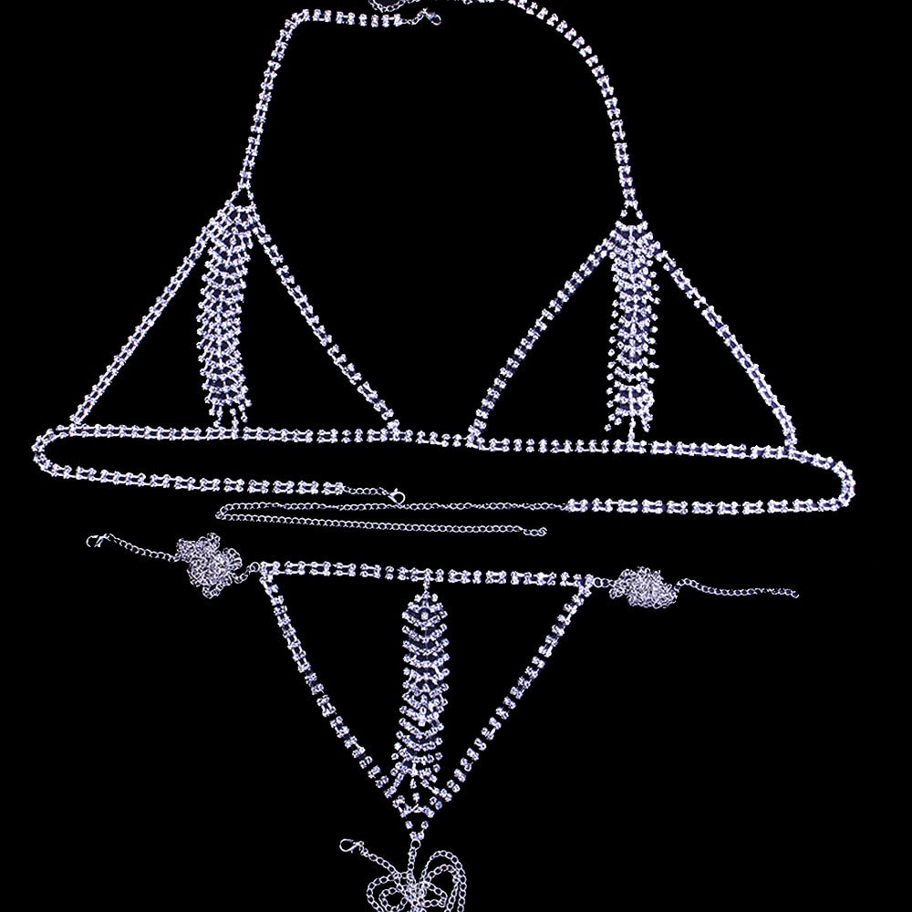 Big Tease Crystal Body Chain