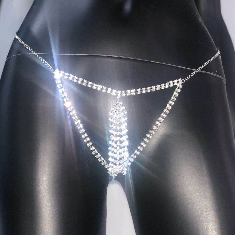 Big Tease Crystal Body Chain