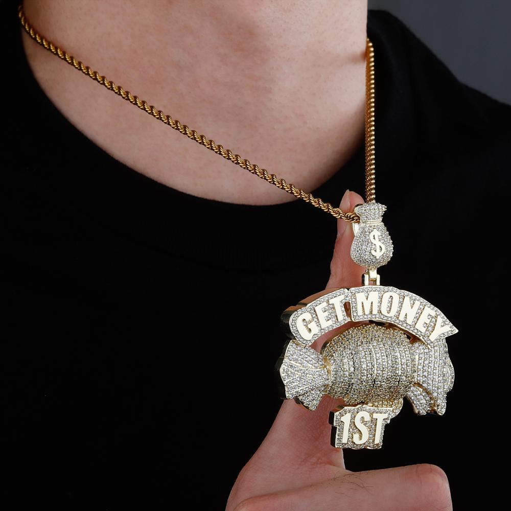 "GET MONEY" Pendant